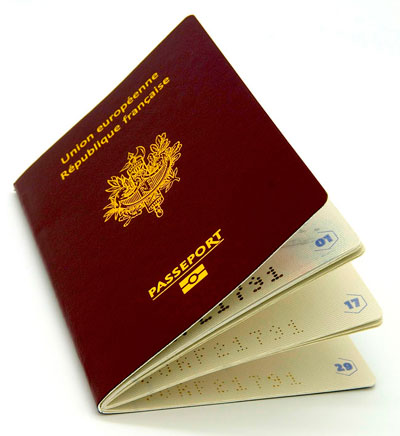Passeport biométrique - République française
