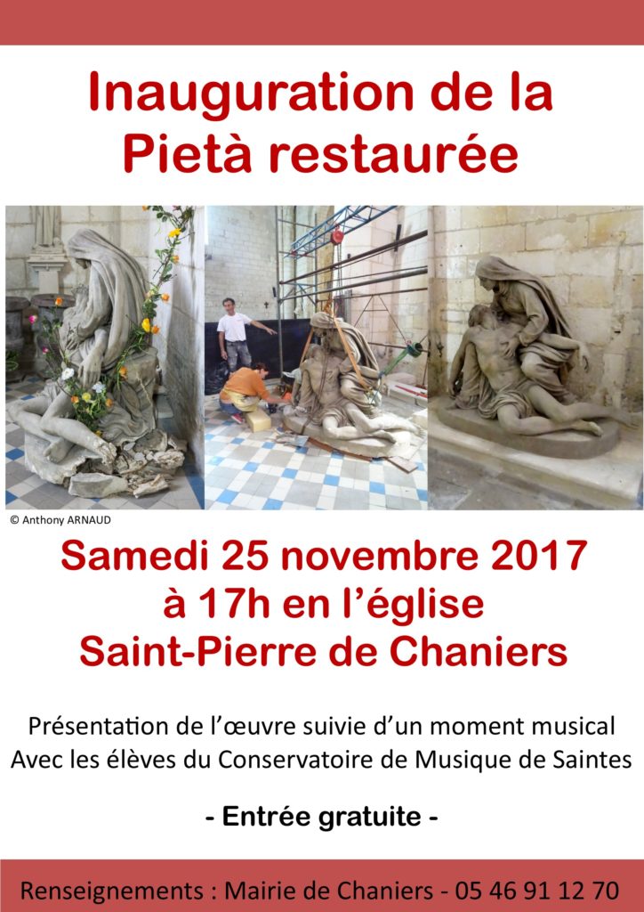 Affiche Inauguration Pietà