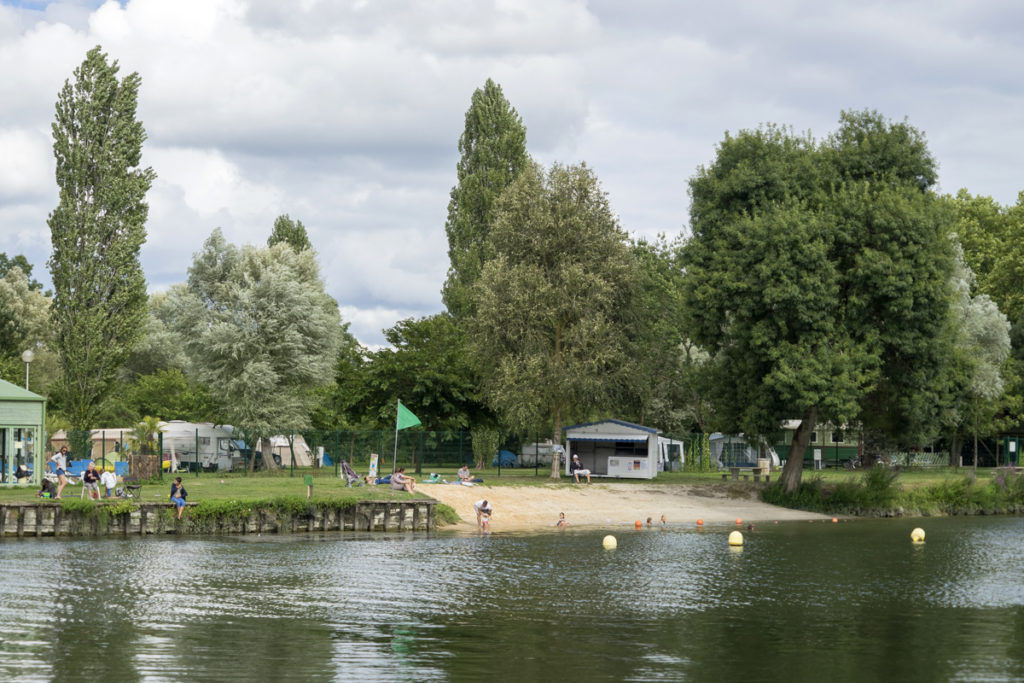 Zone de baignade à Chaniers (17)