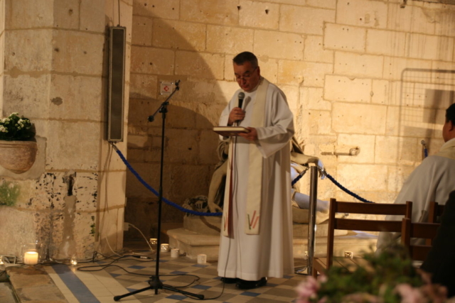 Inauguration de la Pietà - église de Chaniers