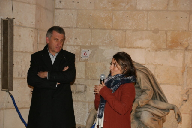 Inauguration de la Pietà - église de Chaniers