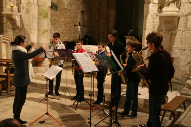 Inauguration de la Pietà - église de Chaniers