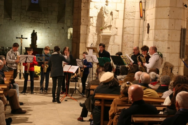 Inauguration de la Pietà - église de Chaniers