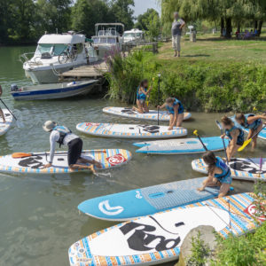 Découverte du paddle board @ Le communal