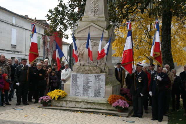 Commémorations 11 novembre 2018 Chaniers