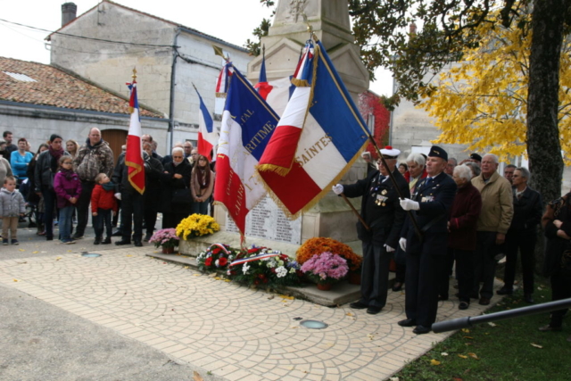 Commémorations 11 novembre 2018 Chaniers