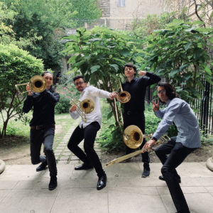 Concert du quatuor de trombones "Fusion" @ Eglise Saint-Pierre