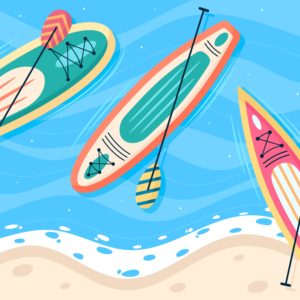 Découverte du paddle board @ Le communal