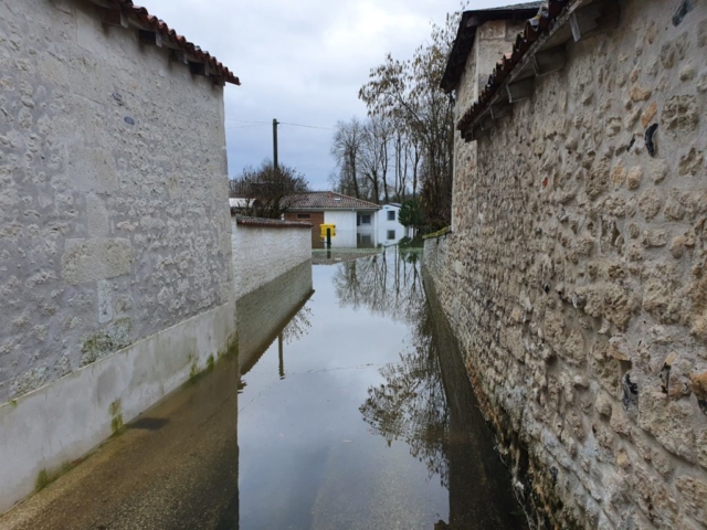 Crue de la Charente février 2021