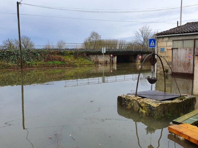 Crue de la Charente février 2021