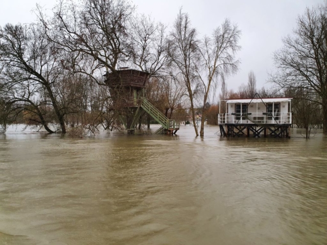 Crue de la Charente février 2021