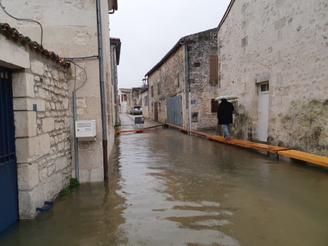 Crue de la Charente février 2021