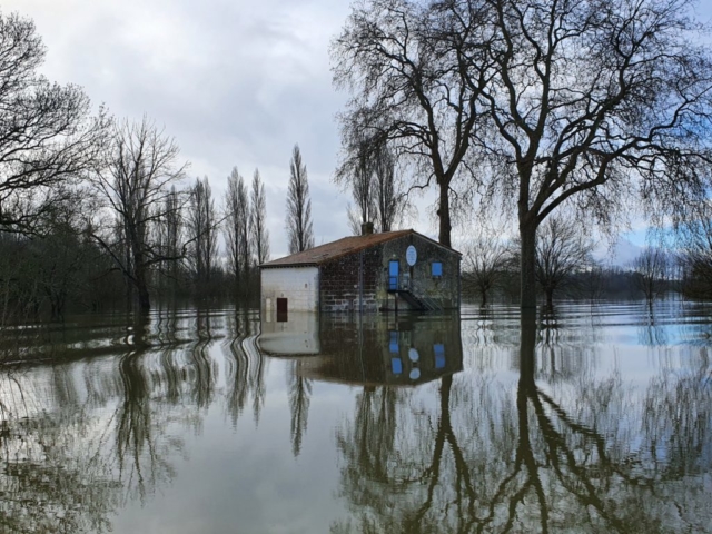 Crue de la Charente février 2021