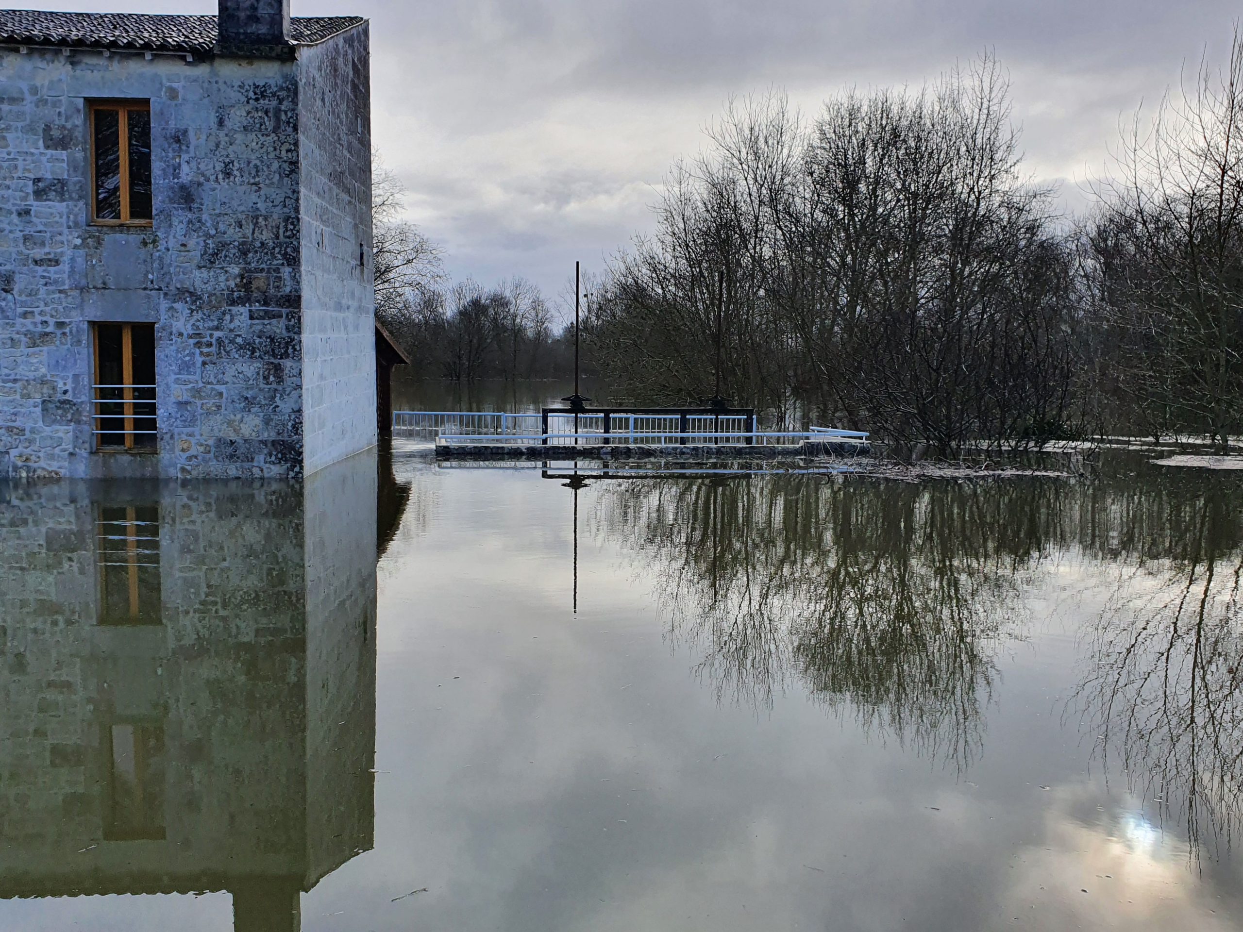 Crue de la Charente février 2021