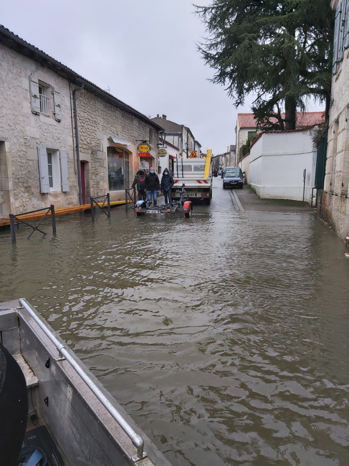 Crue de la Charente février 2021