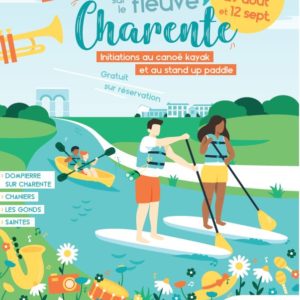 Escapade sur le fleuve Charente - stand up paddle @ le communal