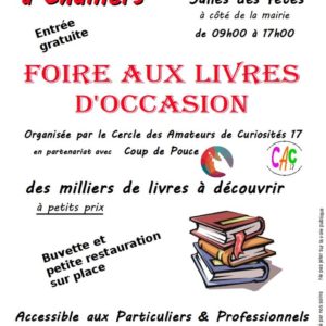 Foire aux livres d'occasion @ Salle des fêtes