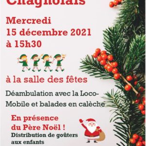 Noël des petits Chagnolais - ANNULÉ @ Salle des fêtes