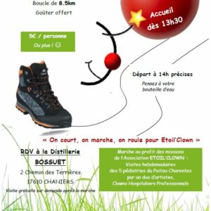 Marche au profit d'Etoil'Clown @ Distillerie Bossuet