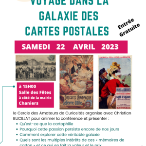 Conférence du CAC17 : Voyage dans la galaxie des cartes postales