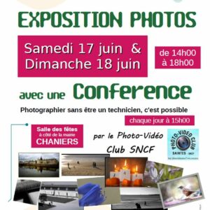 Expo et conférence sur le thème de la photo @ Salle des fêtes