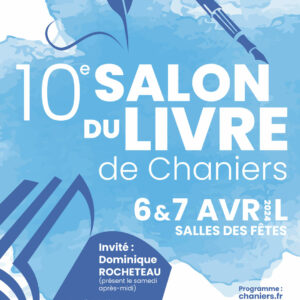 10e Salon du Livre de Chaniers @ Salle des fêtes