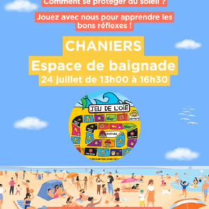 Prévention sur les dangers du soleil @ Plage