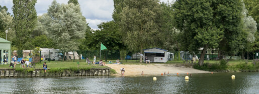 Zone de baignade à Chaniers (17)